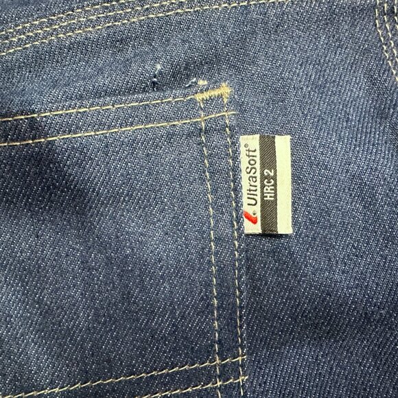 Woodland Westex Ultra Soft Jeans 40x30 Built-in Knee Pads Flame Resistant HRC2 - Picture 15 of 16
